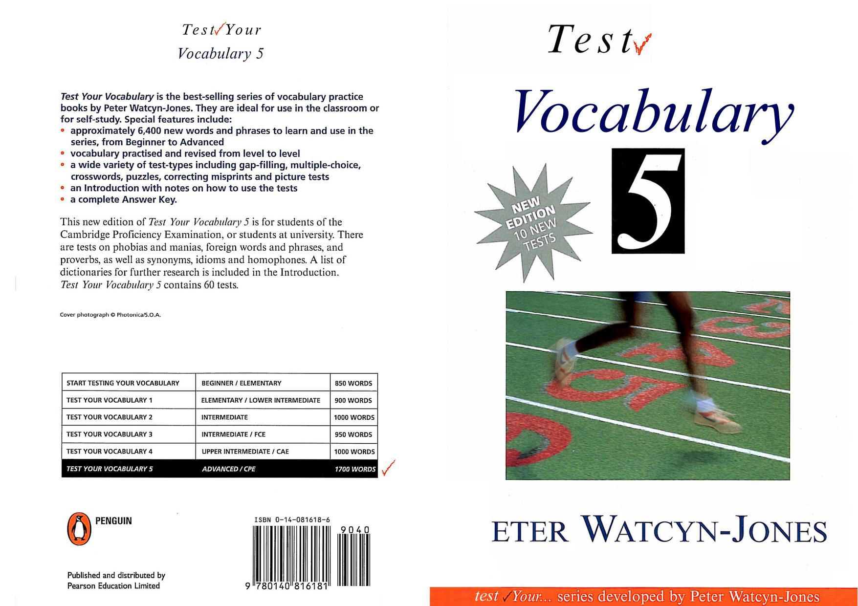 Test Your Vocabulary: Bk. 5 (Test your vocabulary series) by Peter Watcyn-Jones