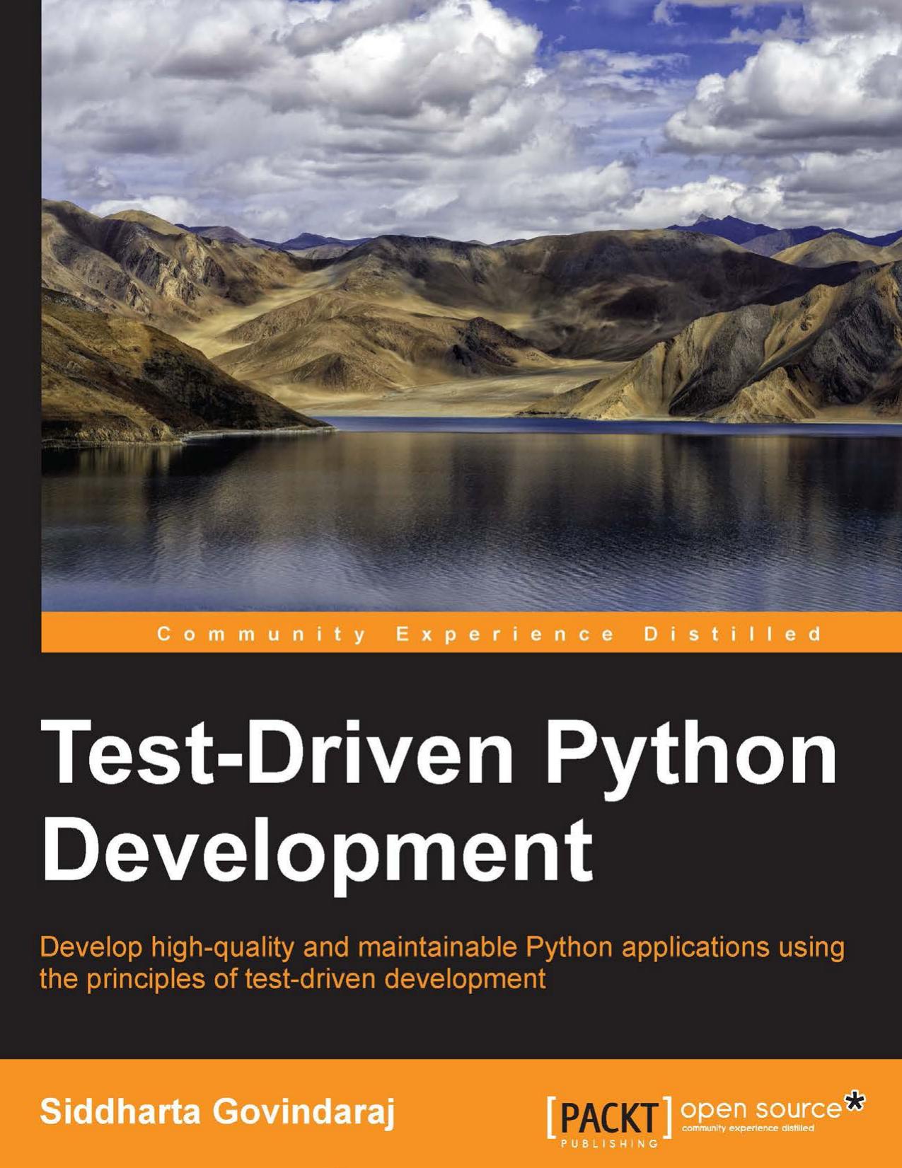 Test-Driven Python Development by Govindaraj Siddharta