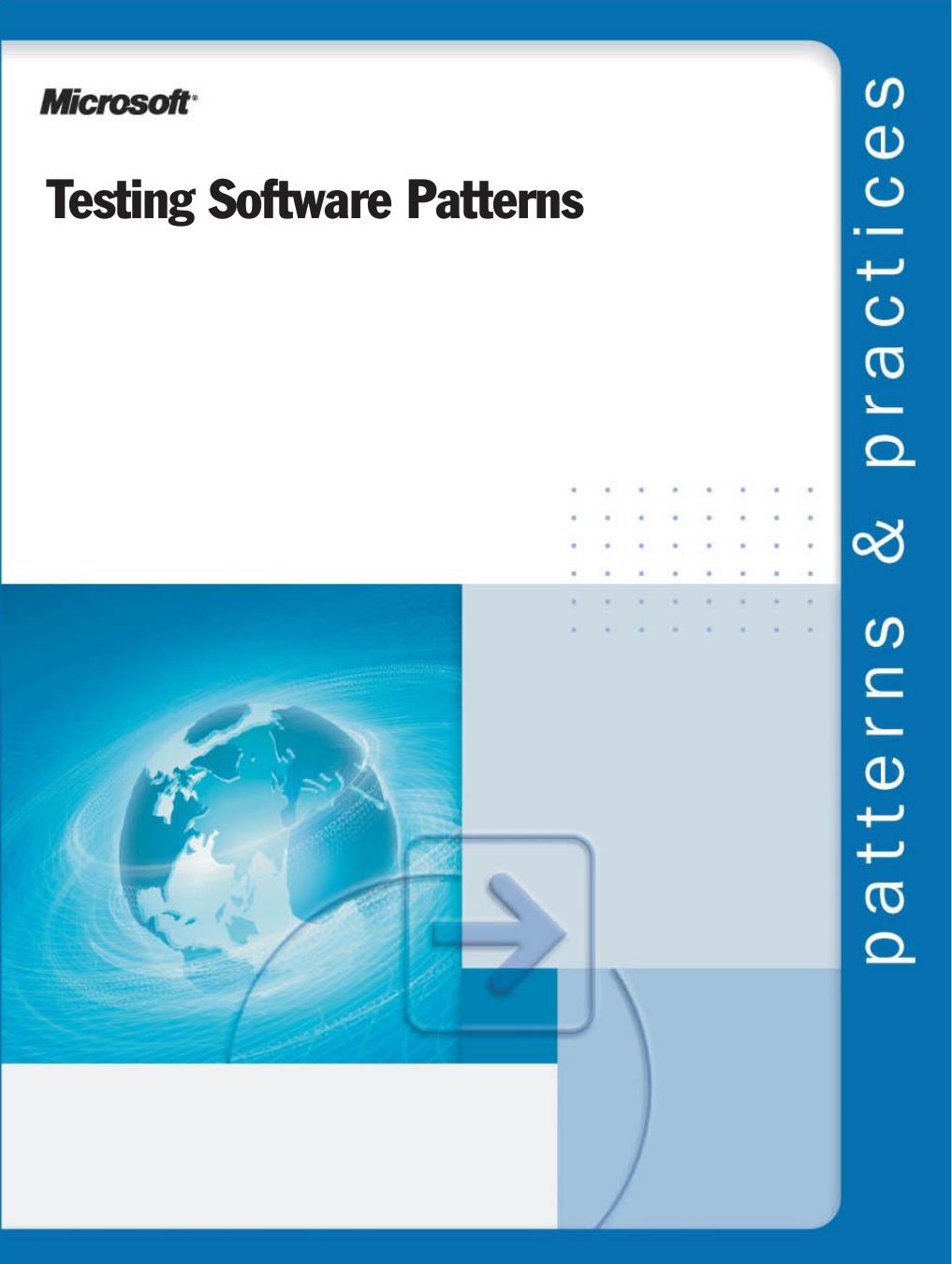 Testing Software Patterns by Mohammad Al-Sabt