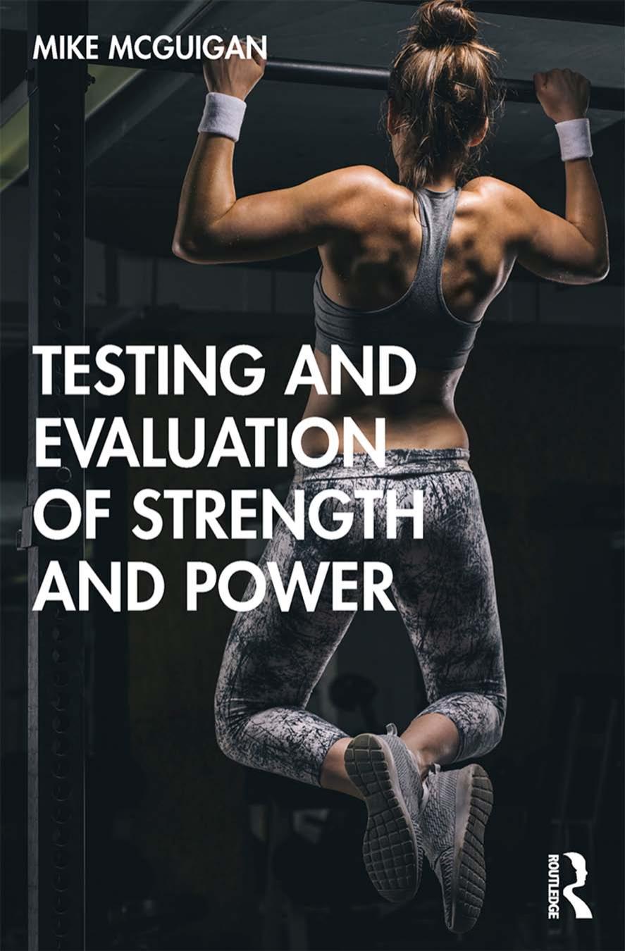 Testing and Evaluation of Strength and Power by Mike McGuigan