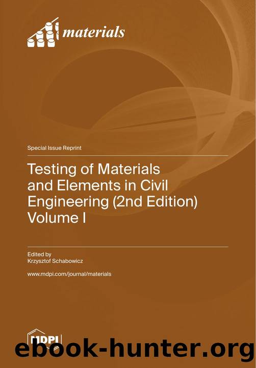 Testing of Materials and Elements in Civil Engineering  Volume I by Krzysztof Schabowicz (editor)