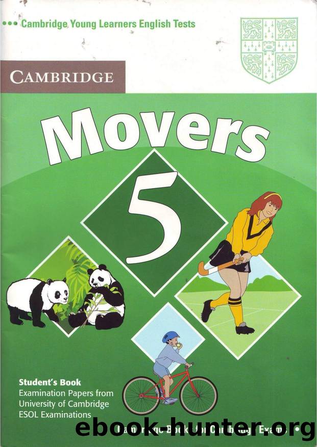 Tests Movers 5 book by Unknown