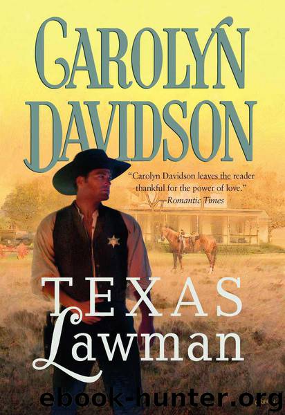 Texas Lawman by Carolyn Davidson