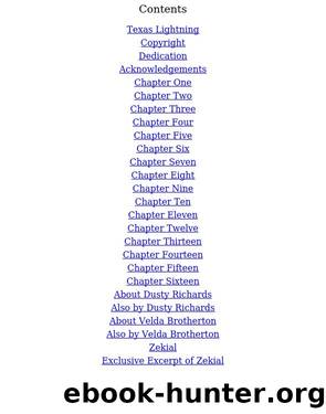 Texas Lightning by Dusty Richards