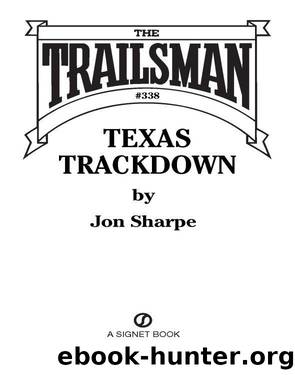 Texas Trackdown by Jon Sharpe