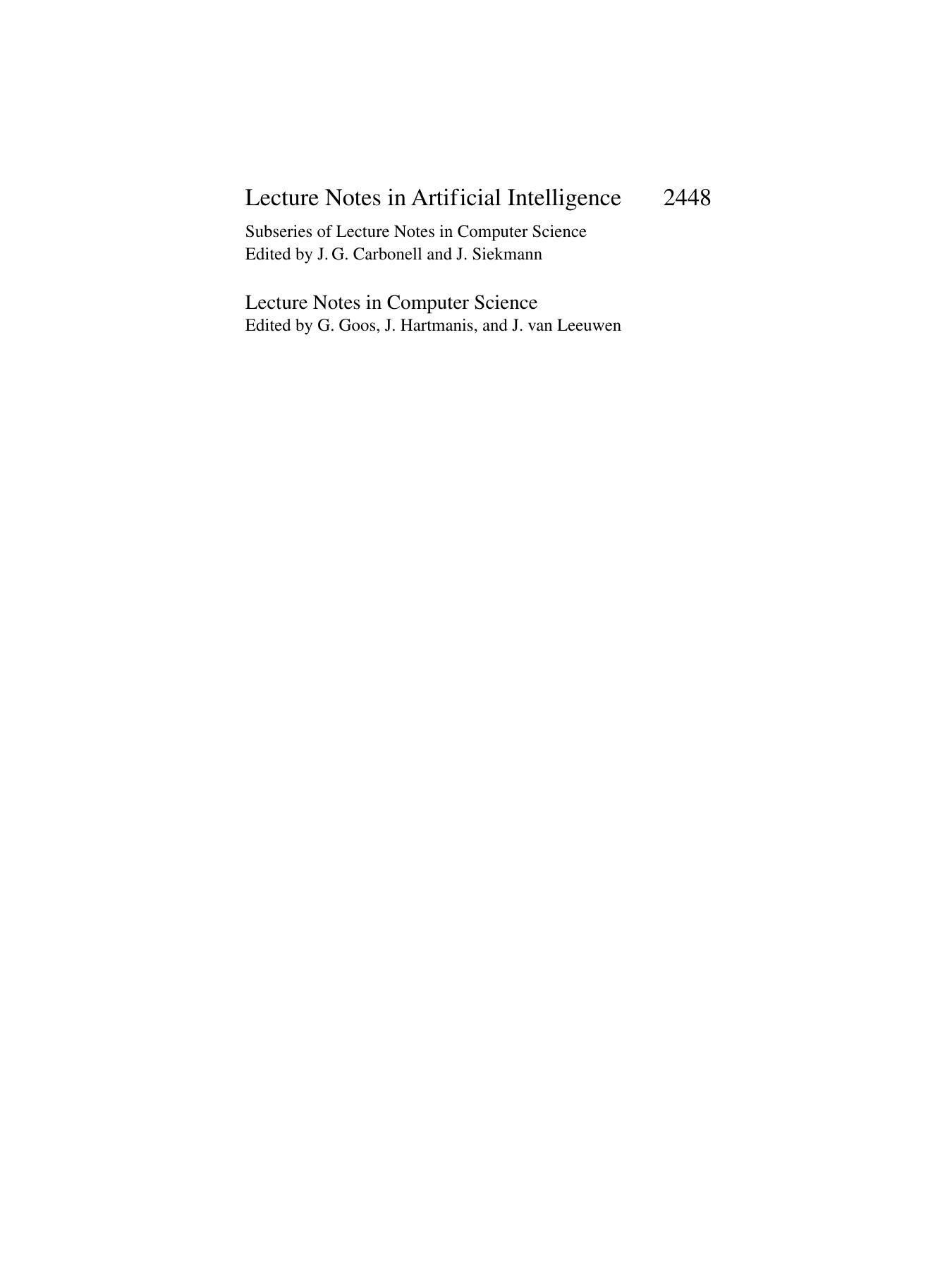 Text, Speech and Dialogue: 5th International Conference, TSD 2002 Brno, Czech Republic, September 9â12, 2002 Proceedings by Jorge Graña Miguel A. Alonso Manuel Vilares (auth.) Petr Sojka Ivan Kopeček Karel Pala (eds.)
