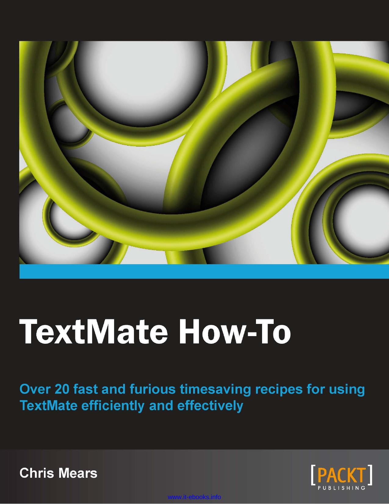 TextMate How-To by Chris Mears
