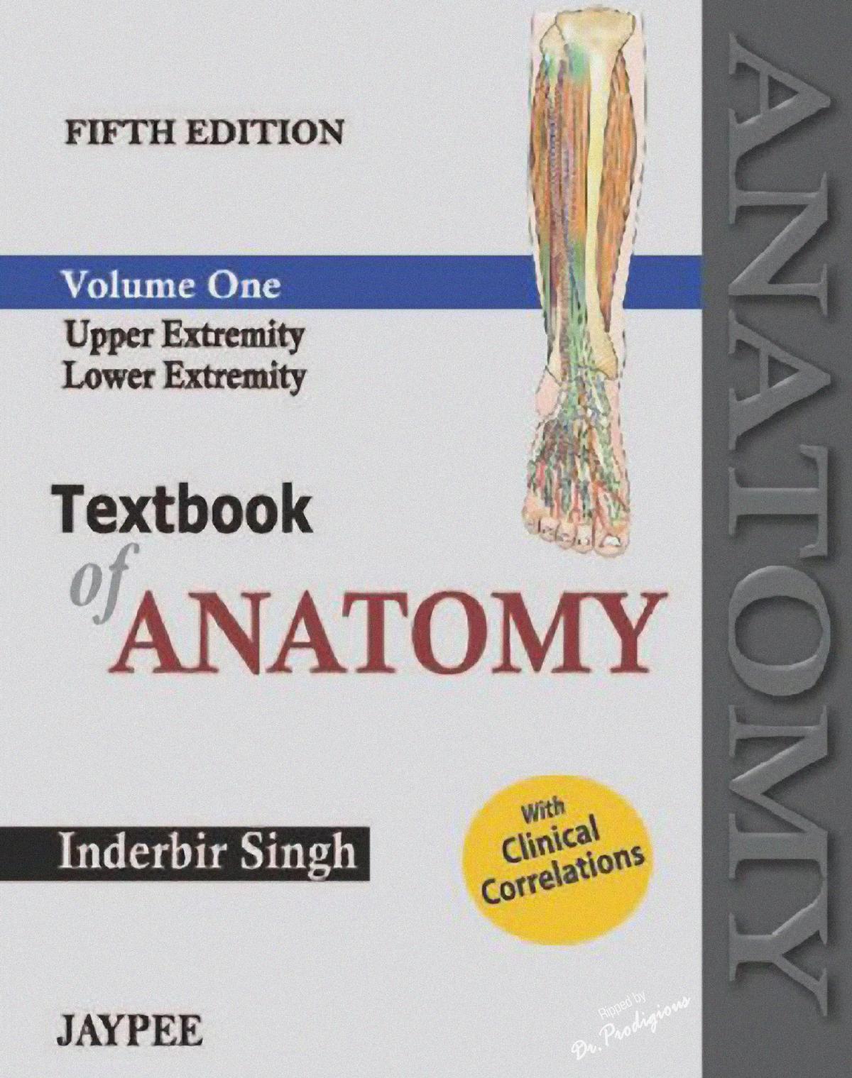 Textbook of Anatomy (3 Volumes), 5th Edition by Inderbir Singh