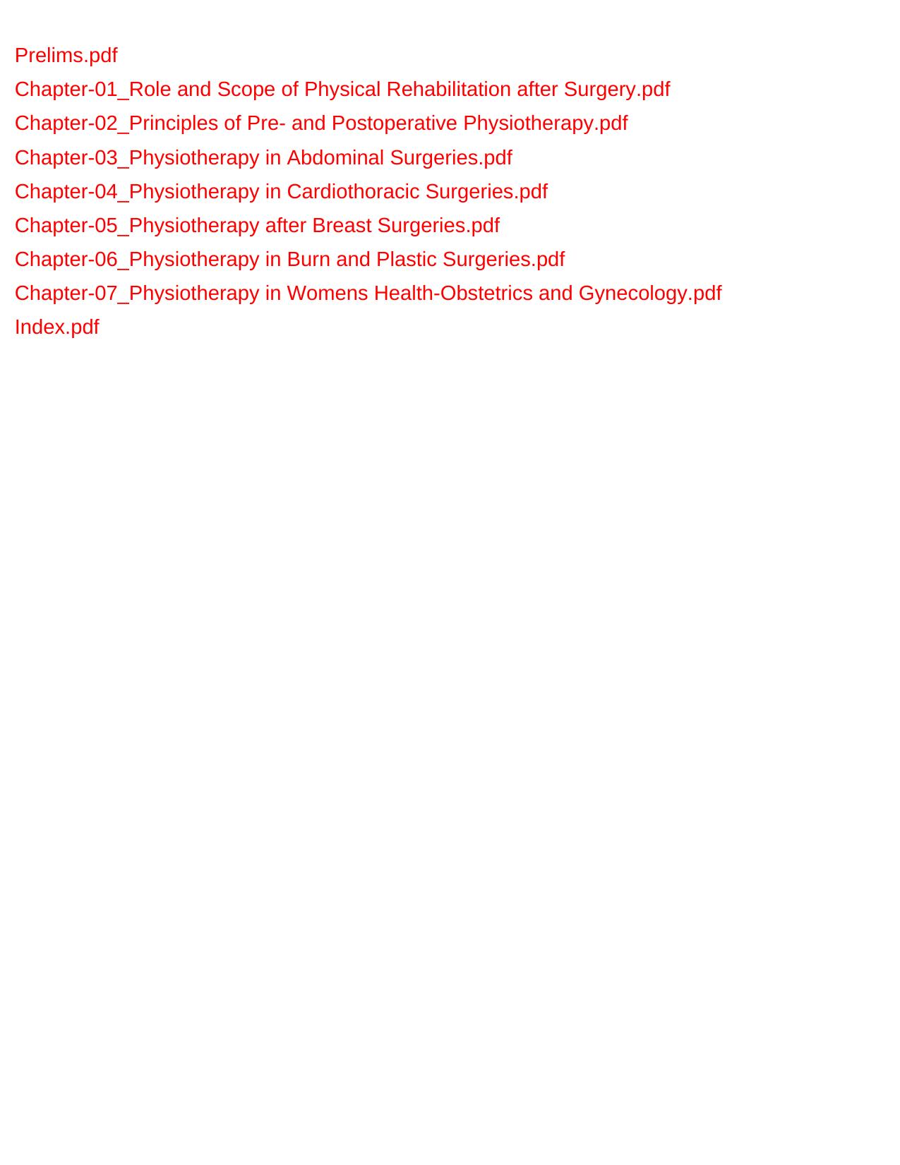 Textbook of Physiotherapy in Surgical Conditions [PDF] [UnitedVRG] by Unknown
