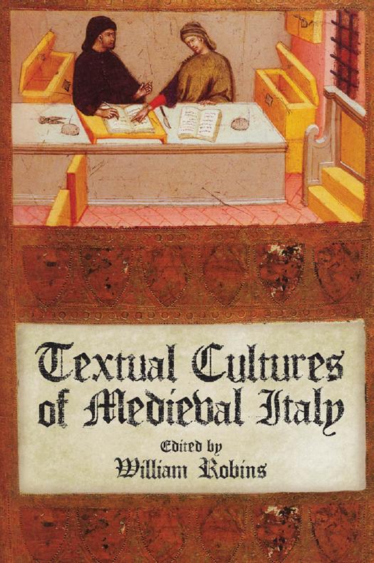 Textual Cultures of Medieval Italy by William Robins (editor)