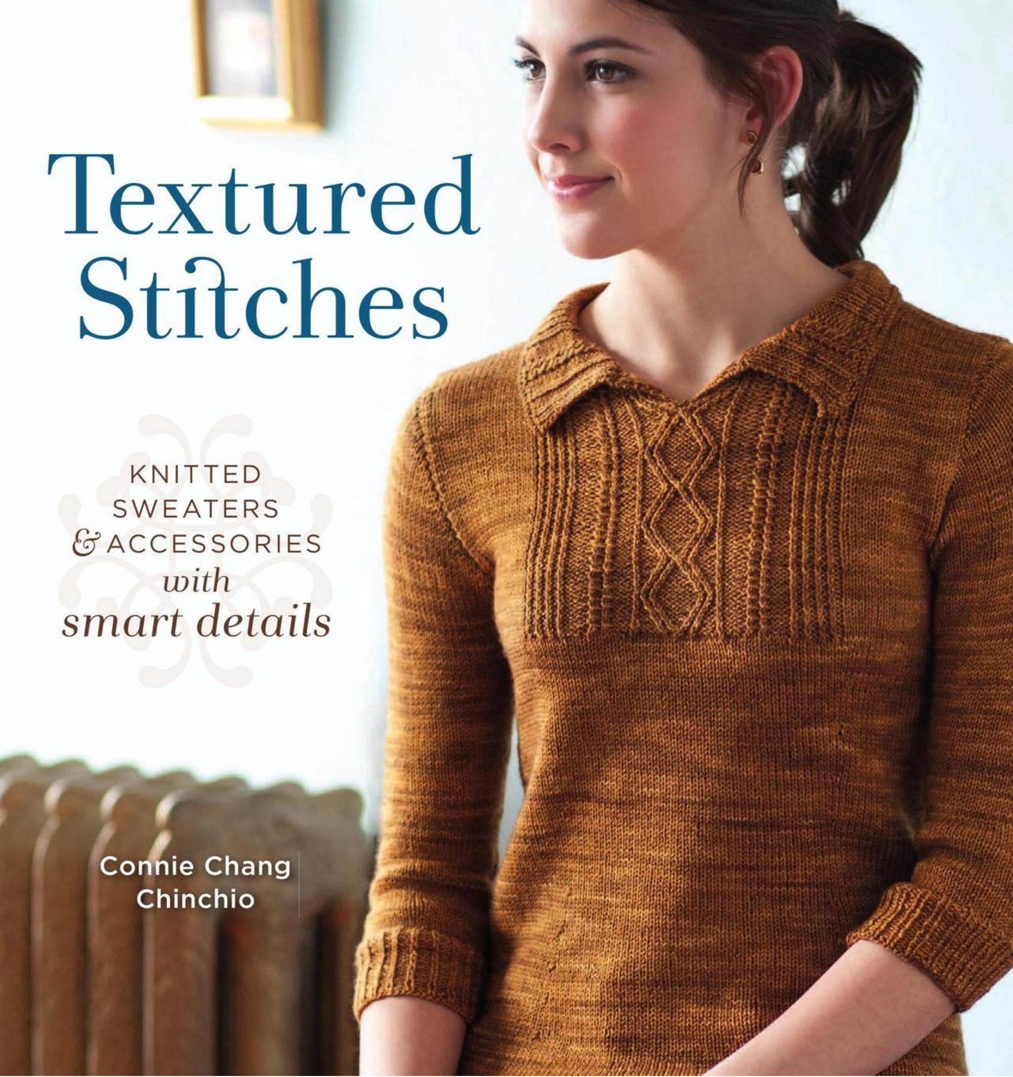 Textured Stitches Knitted Sweaters by Unknown