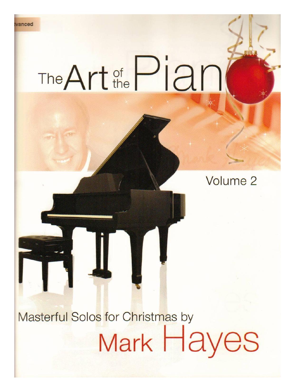 Th Art of the Piano for Christmas. Vol. 2 by Hayes Mark