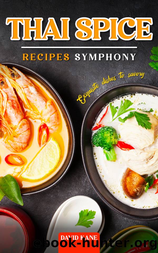 Thai Spice Recipes Symphony: Exquisite Dishes to Savory by Kane David