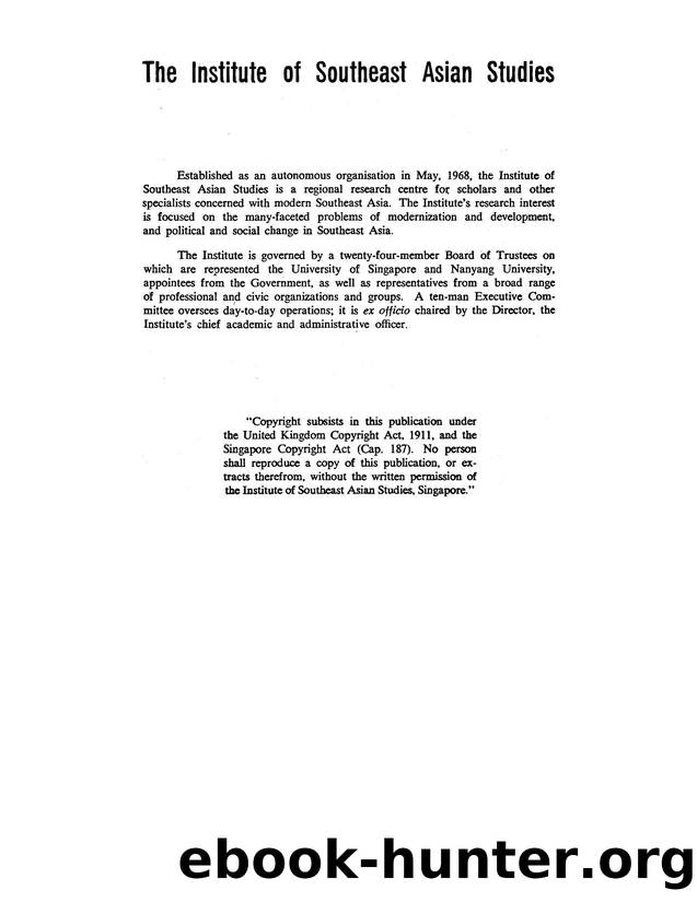 Thailand and the Japanese Presence, 1941-45 by Thamsook Numnonda