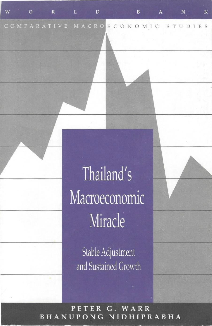 Thailand's Macroeconomic Miracle. Stable Adjustment and Sustained Growth by Peter G. Warr and Bhanupong Nidhiprabha