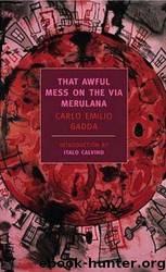 That Awful Mess on the via Merulana by Carlo Emilio Gadda