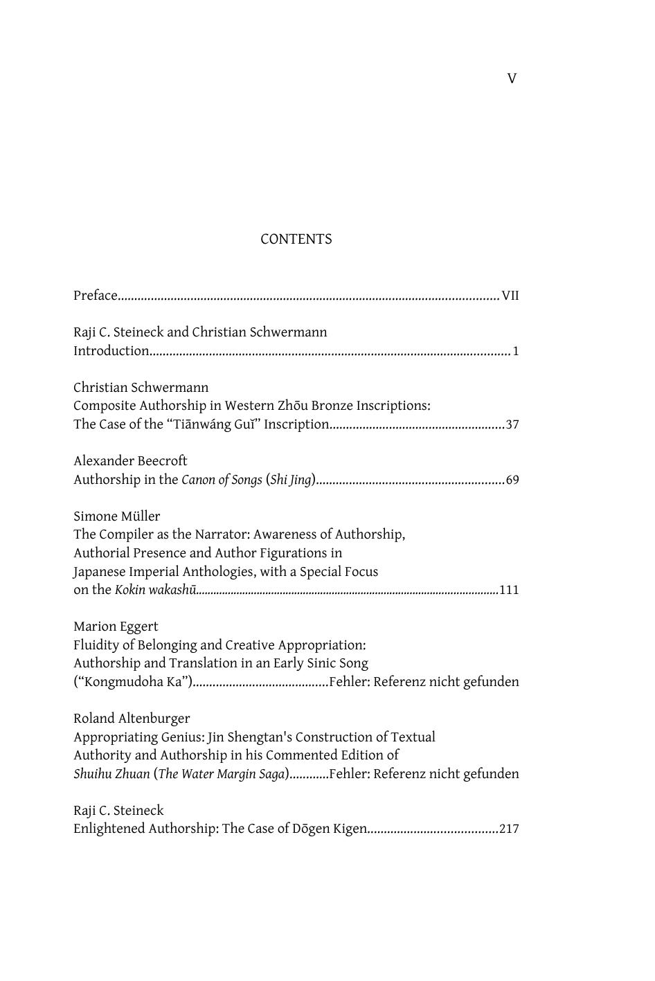That Wonderful Composite Called Author: Authorship in East Asian Literatures from the Beginnings to the Seventeenth Century by Christian Schwermann; Raji C. Steineck