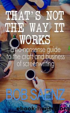 That's Not The Way It Works: a no-nonsense guide to the craft and business of screenwriting by Bob Saenz