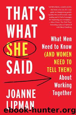 That's What She Said by Joanne Lipman