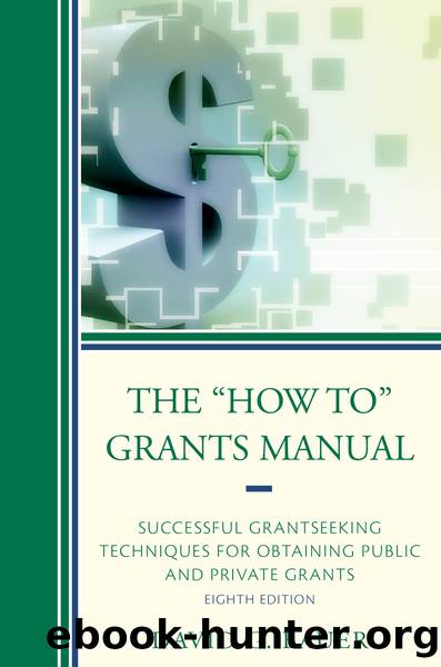 The "How To" Grants Manual by David G. Bauer