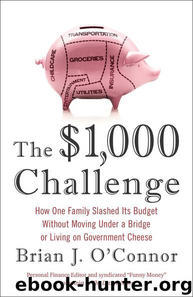 The $1,000 Challenge: How One Family Slashed Its Budget Without Moving Under a Bridge or Living on Gov Ernment Cheese by Brian J. O'Connor