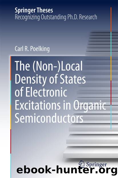 The (Non-)Local Density of States of Electronic Excitations in Organic Semiconductors by Carl R. Poelking