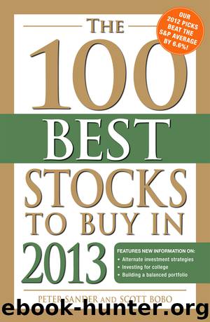 The 100 Best Stocks to Buy in 2013 by Peter Sander