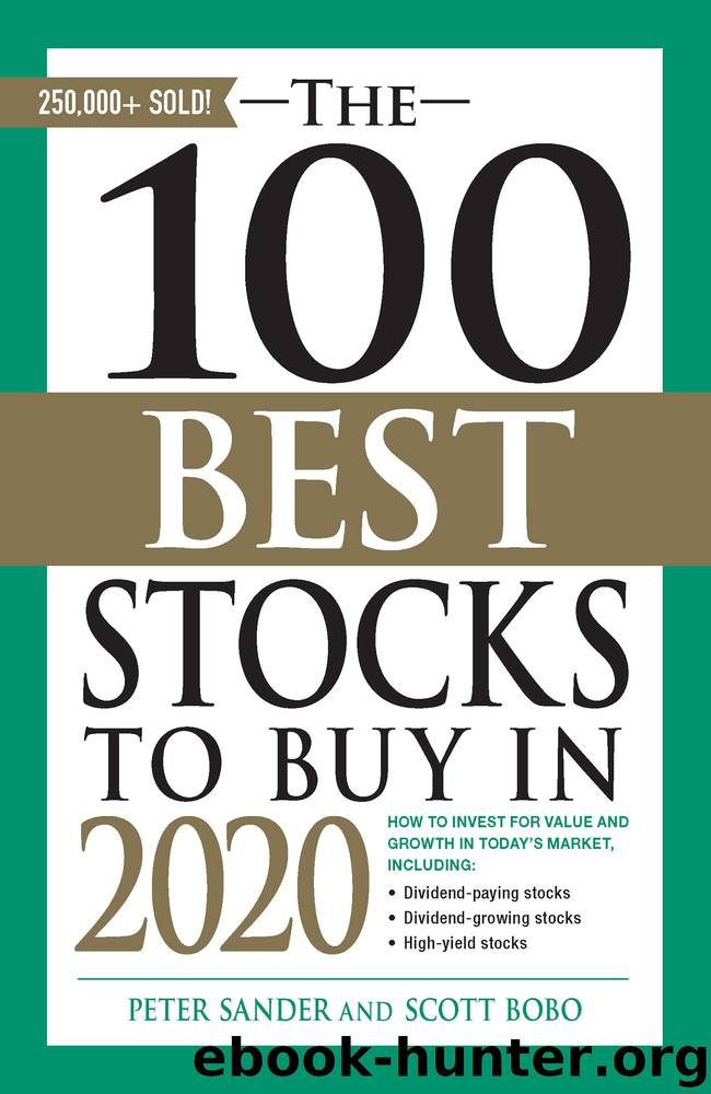 The 100 Best Stocks to Buy in 2020 by Peter Sander & Scott Bobo