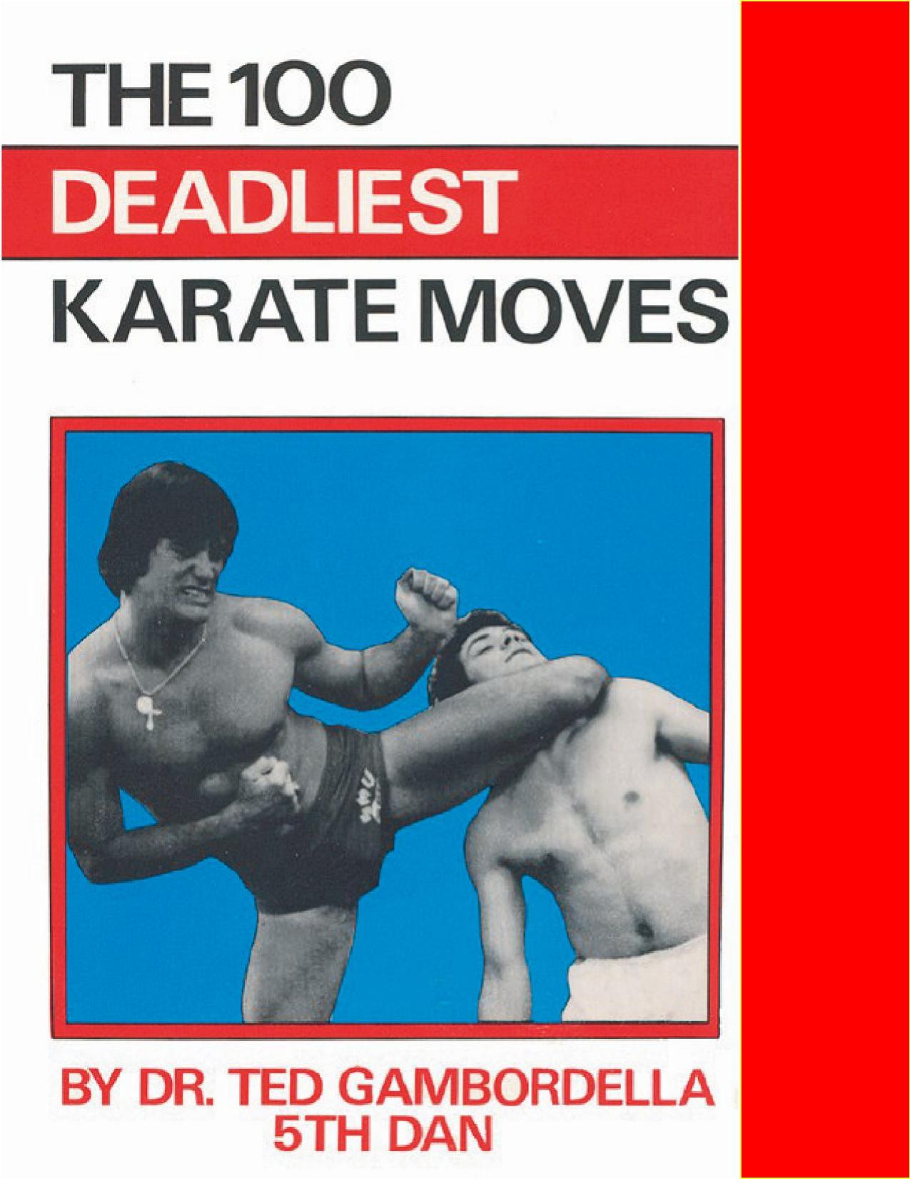 The 100 Deadliest Karate Moves (1982) pdf by roflcopter2110
