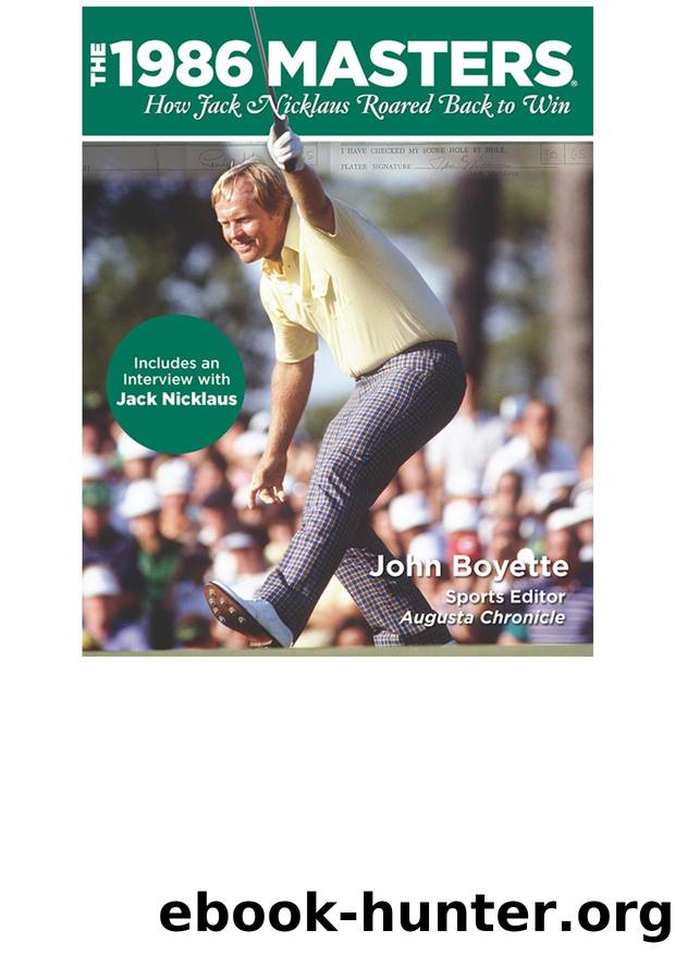 The 1986 Masters by John Boyette