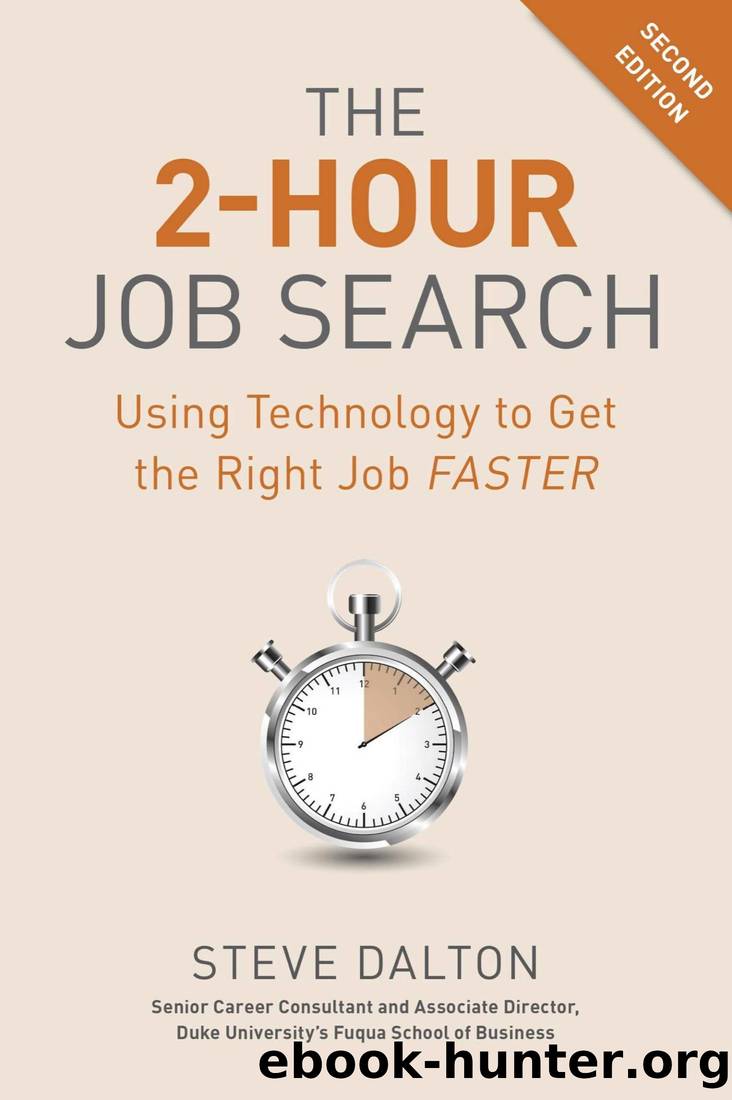 The 2-Hour Job Search, Second Edition by Steve Dalton