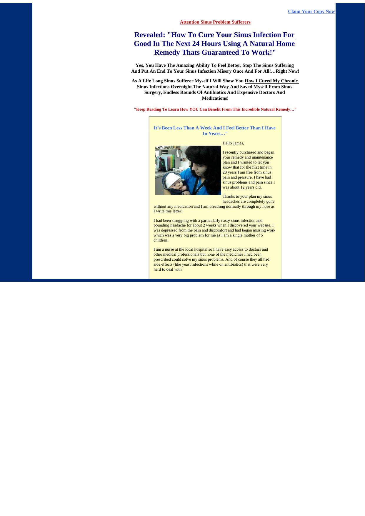 The 24 Hour Sinus Breakthrough! by Best of Kuszter's Collection