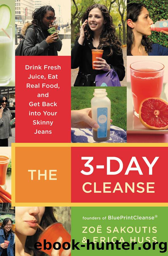 The 3-Day Cleanse by Zoe Sakoutis & Erica Huss