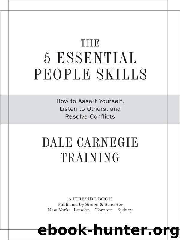 The 5 Essential People Skills by Dale Carnegie Training