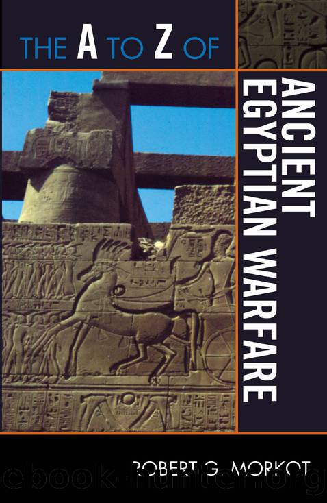 The A to Z of Ancient Egyptian Warfare by Morkot Robert