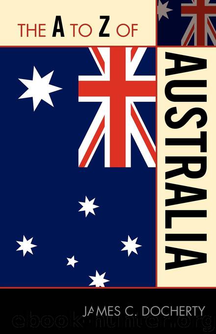 The A to Z of Australia by James C. Docherty