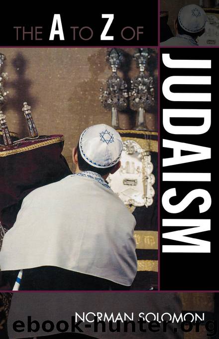 The A to Z of Judaism by Norman Solomon