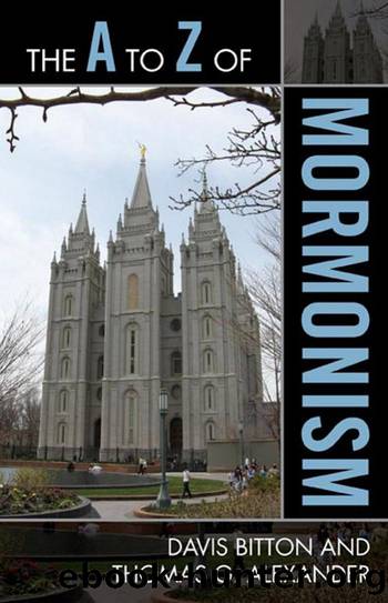 The A to Z of Mormonism by Bitton Davis.; Alexander Thomas G