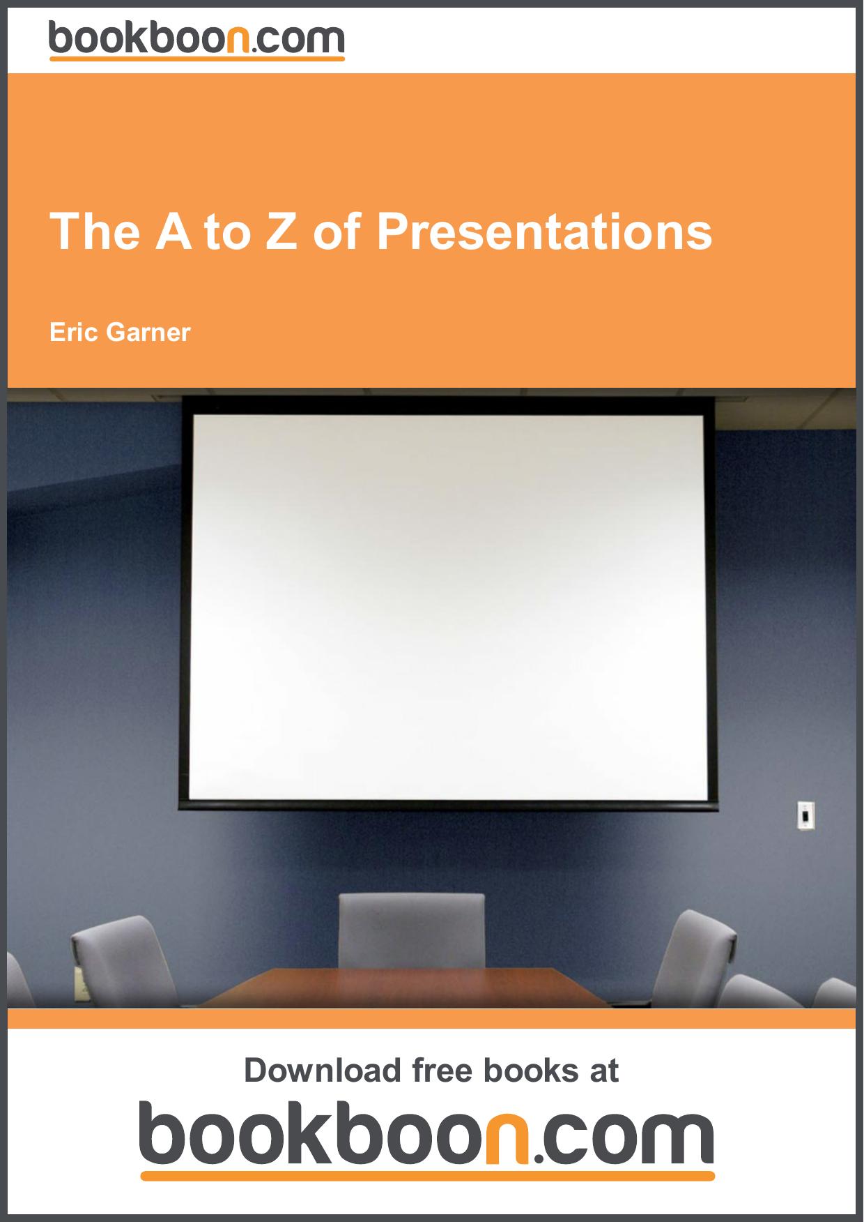 The A to Z of Presentations by Bookboon.com