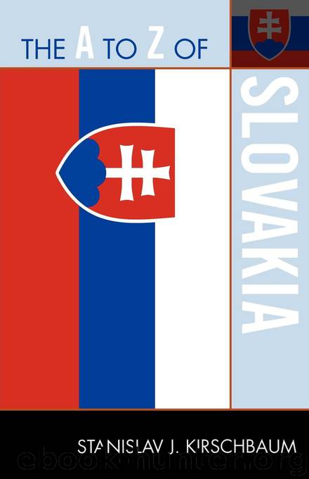 The A to Z of Slovakia by Stanislav J. Kirschbaum