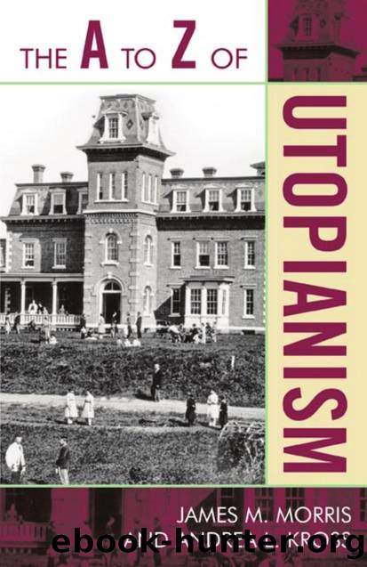 The A to Z of Utopianism by Morris James M.; Kross Andrea L