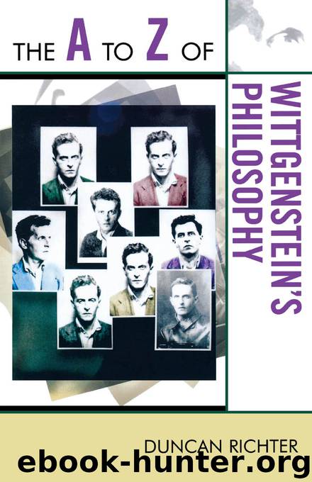The A to Z of Wittgenstein's Philosophy by Duncan Richter