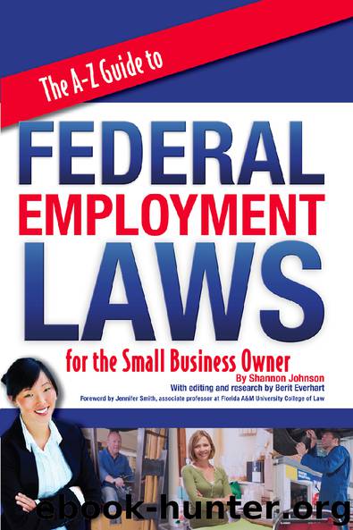 The A-Z Guide to Federal Employment Laws For the Small Business Owner by Berit Everhart