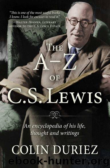 The A-Z of C S Lewis by Duriez Colin