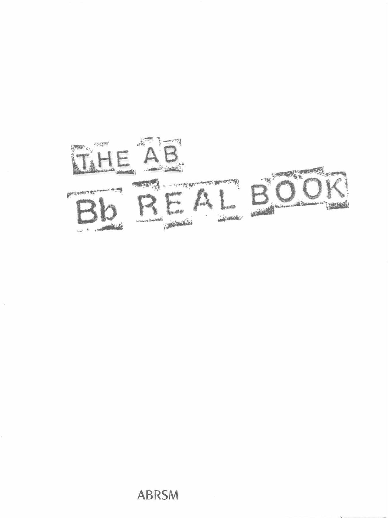 The AB Real Book.pdf by John W. Coltrane
