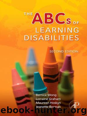 The ABCs of Learning Disabilities by Bernice Wong