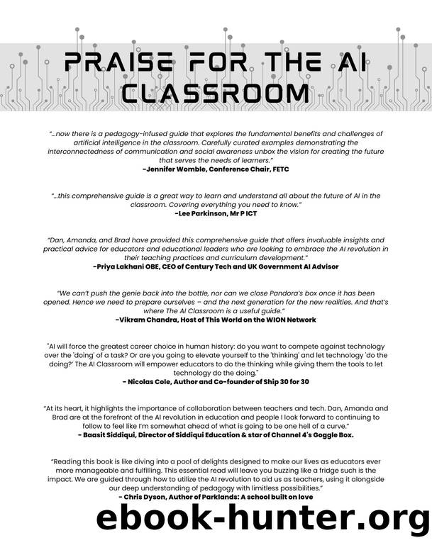 The AI Classroom: The Ultimate Guide to Artificial Intelligence in Education by Dan Fitzpatrick & Amanda Fox & Brad Weinstein