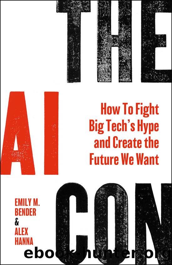 The AI Con by Emily M. Bender