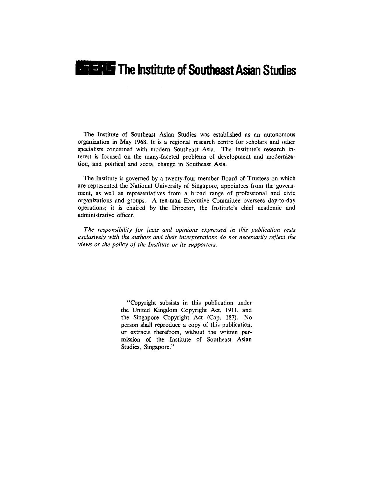 The ASEAN Preferential Trading Arrangements (PTA): An Analysis of Potential Effects of Intra-ASEAN Trade by Guat Tin Ooi