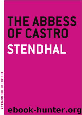 The Abbess of Castro by Stendhal